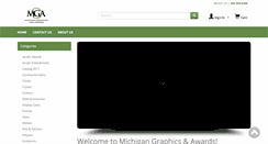 Desktop Screenshot of mgaawards.com